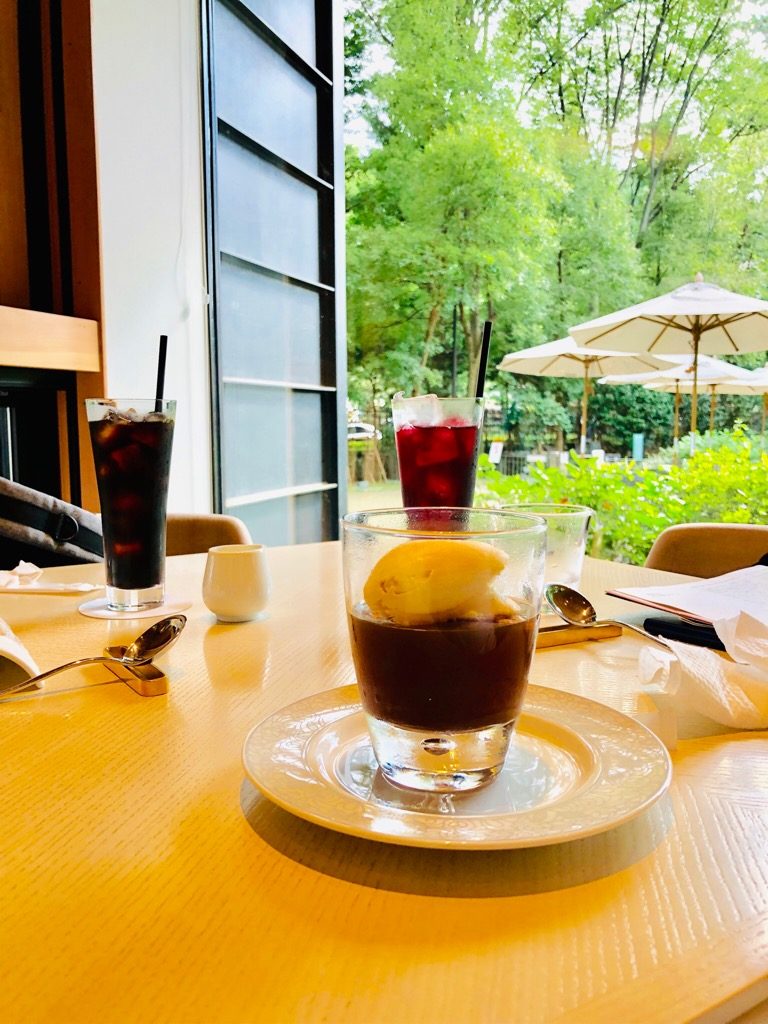 東京都庭園美術館カフェ