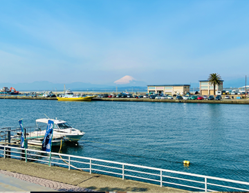エノトレ2022「江ノ島から見た富士山」の写真