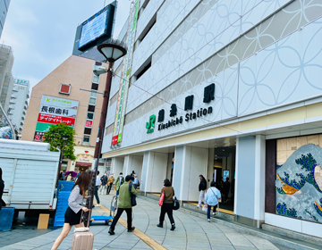 名もなき旅路「錦糸町の駅前」の写真