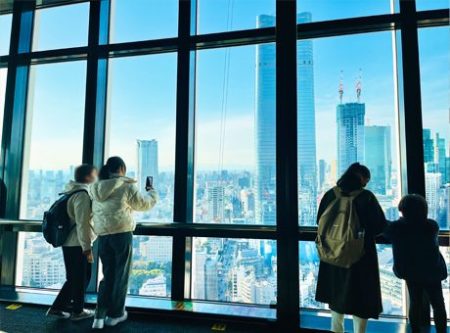 東京タワー謎解き「メインデッキの様子01」の写真