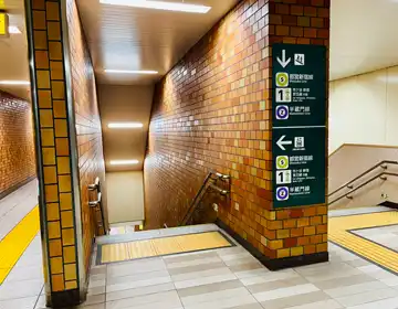 鉄道探偵2023～2024「都営地下鉄の駅構内」の写真