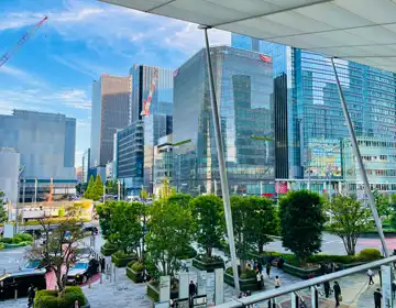 東京駅脱出「東京駅の見晴らしの良い風景01」の写真