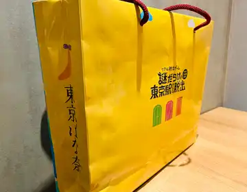 東京駅脱出「謎解きキット付属の紙袋」の写真