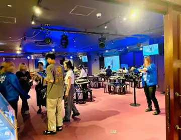 コナン脱出「ゲームスタート前の会場の雰囲気01」の写真