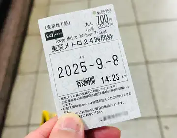 8番出口脱出「東京メトロ24時間券02」の写真