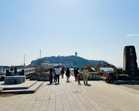 エノシマトレジャー2026「江ノ島遠景」の写真